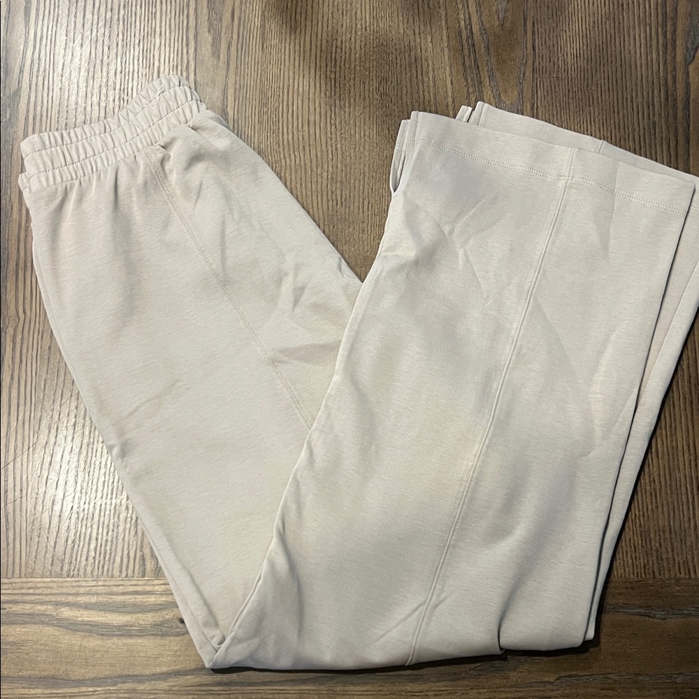 Old Navy Beige High-Rise Wide Leg Pants